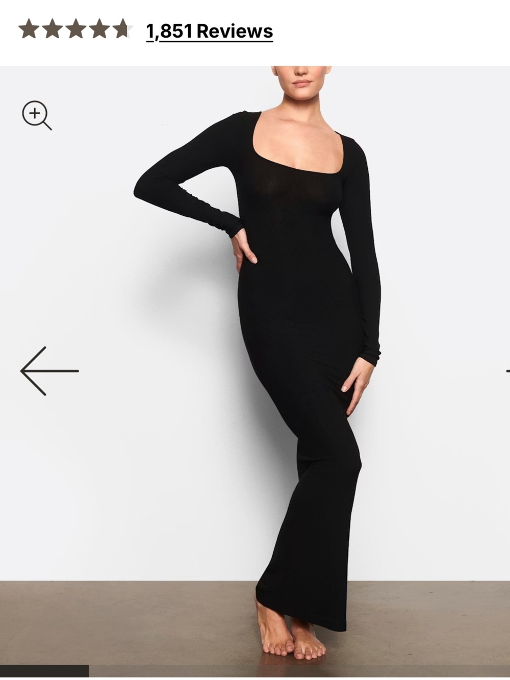 NWT Skims Soft Lounge Dress